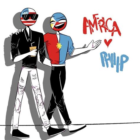 Countryhumans Gallery America X Philippines America Philippines Anime Memes Funny
