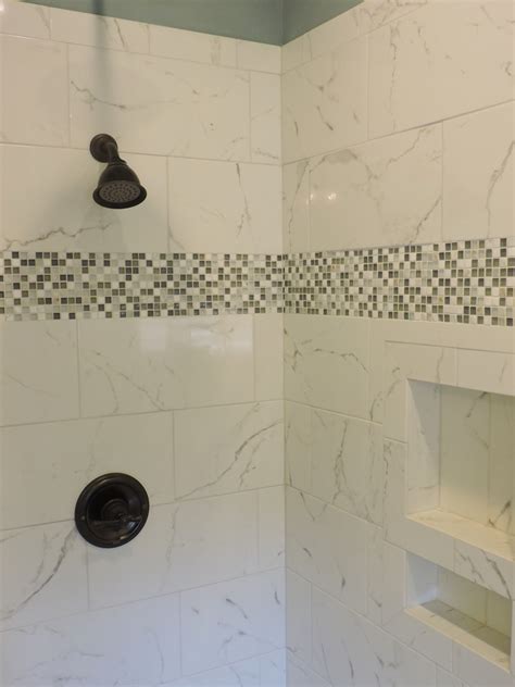 Then, paint the walls with white. The perfect mosaic tile shower combinations | Mosaic ...