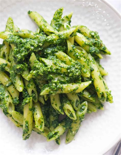 Spinach Pesto Pasta The Clever Meal