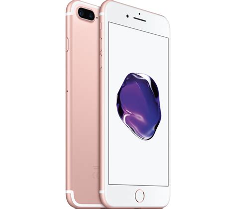 Silver, gold, black, rose gold, red. Buy APPLE iPhone 7 Plus - Rose Gold, 128 GB | Free ...