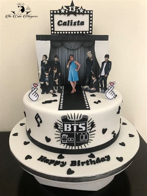 Festa bts bts party decoration. BTS Theme (Korean Pop Band) | Cake art, Cake, Homemade cakes