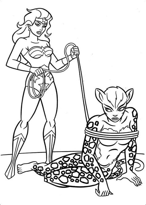 Fue creada por su madre en una figura de arcilla. Dibujos para Colorear Wonder Woman Mujer Maravilla 49 ...