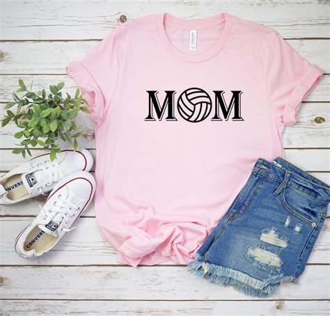 Volleyball Mom Shirt For Volleyball Mom Tshirt Volleyball Mom Tee
