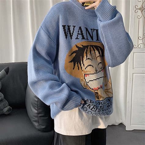 Home › One Piece Luffy Bounty Wanted Sweater