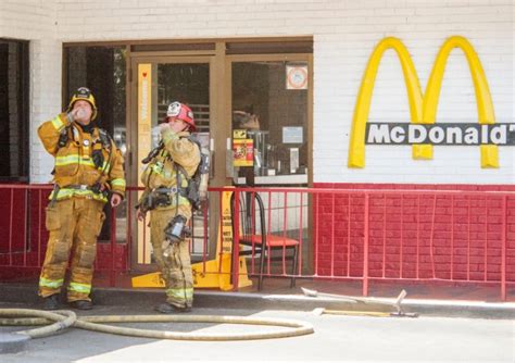 Fire Breaks Out At Mcdonalds In Garden Grove Orange County Register