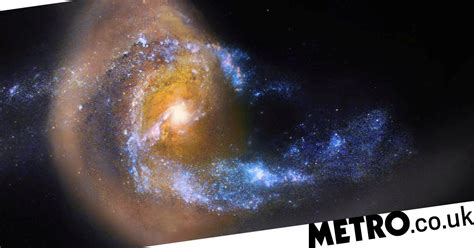 Galactic Battle Captured In Striking Image As Hubble Spots Galaxy Being Torn Apart Business