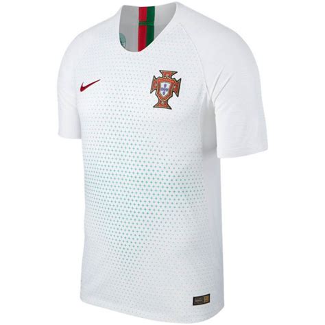 Portugal 2018 World Cup Away White Soccer Jersey Shirt Model 18131808