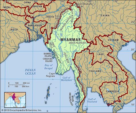 It is the second largest country in the southeast asia region. Myanmar | Facts, Geography, & History | Britannica