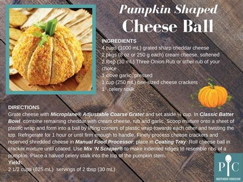 Day 2 Post 5 Whip Up A Quick Pumpkin Shaped Cheese Ball Thats Sure To