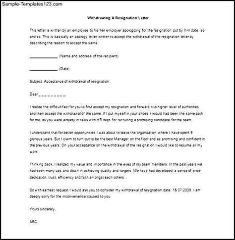Withdraw Job Application Email Sample Coverletterpedia