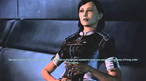 Mass Effect 3 Playing Chess With Specialist Samantha Traynor Youtube