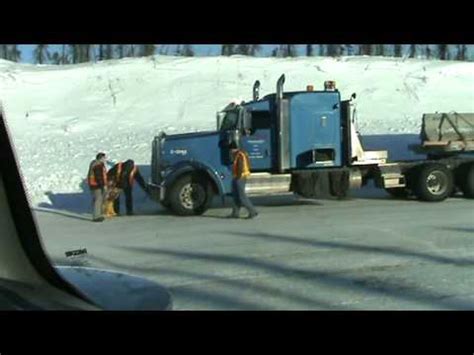First trailer for the ice road starring liam neeson & laurence fishburne. ice road truckers lester from englands journey phil kromm trailer switch.MPG - YouTube
