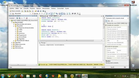 Tutorial Como Relacionar Tablas En Sql Server Youtube Hot Sex Picture