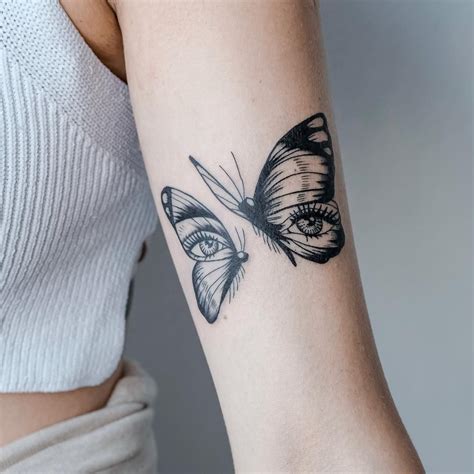 Butterfly Eyes Tattoo Meaning Colorbutterflydrawing