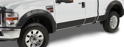 Trailfx Pocket Smooth Black Fender Flares Set Of 4 Dodge Ram