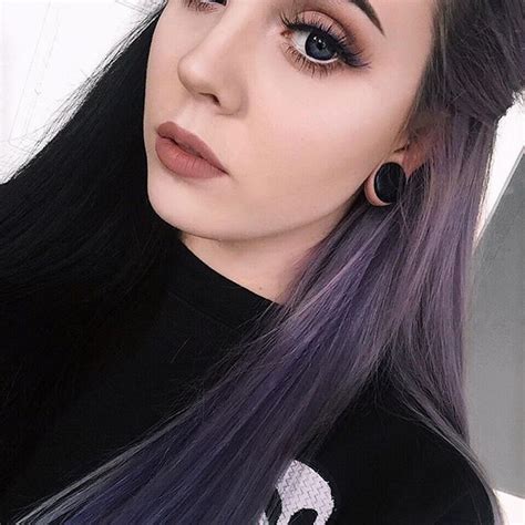 Got2b metallic permanent hair color m49 smoky violet, is long term color that changes when the light hits it. 17 Best images about Grey Purple Hair on Pinterest | Grey ...