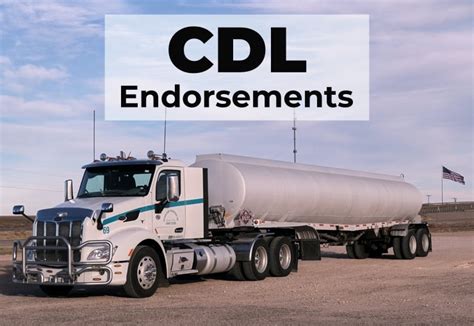 Cdl Endorsements What Every Driver Needs To Know Trucker Dude