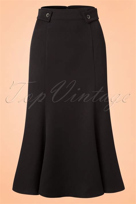 This 40s Personified Elegance Skirt is só sophisticated Simplicity is
