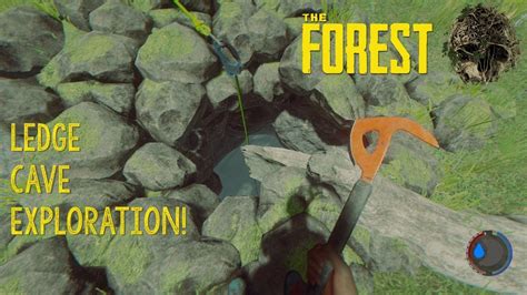 The Forest Multiplayer Ledge Cave Exploration E3 Youtube