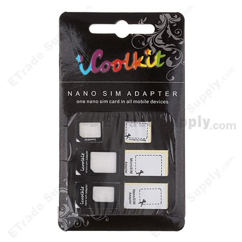 Maybe you would like to learn more about one of these? Apple iPhone 5 Micro SIM Card Adapter - ETrade Supply
