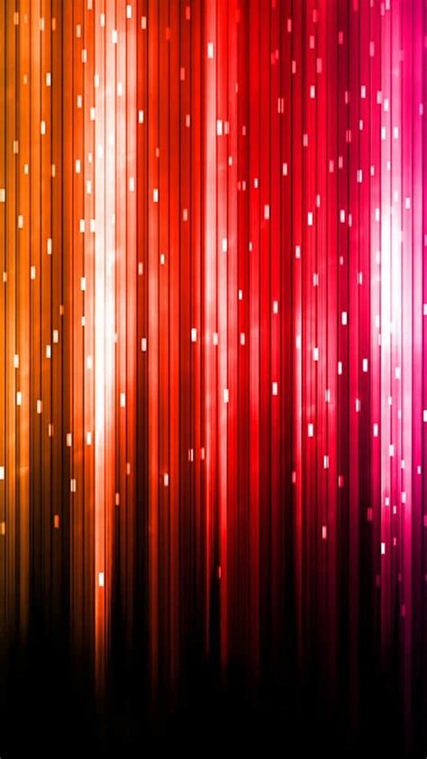 Red Abstract Lights For Cool Phone Wallpapers Hd