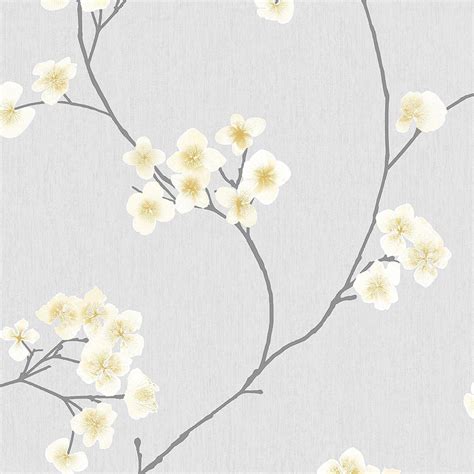 Superfresco Easy Radiance Grey And Ochre Removable Wallpaper The Home