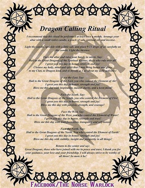 A Simple Rite Of Devotion Dragon Magick Witchcraft Spell Books Wiccan Spell Book