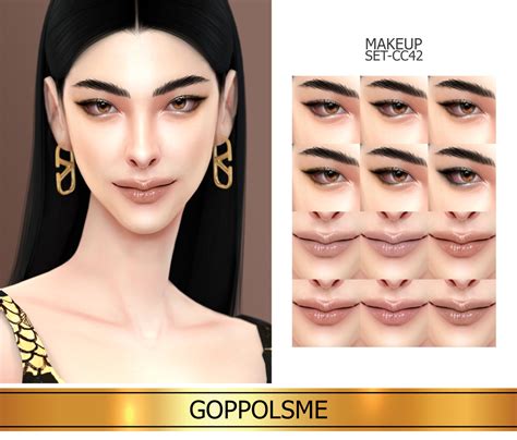 Goppols Me Gpme Gold Makeup Set Cc42 Download At Goppolsme