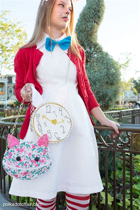 Diy Alice In Wonderland Costumes And The White Rabbit Costume Dress Made