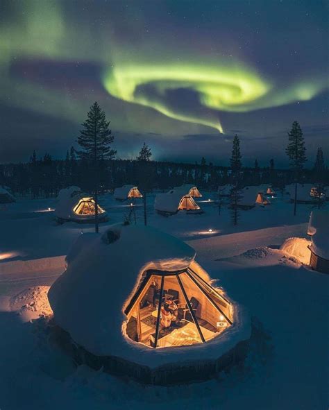 camping under the northern lights lapland 🇫🇮💚 📸 harimaolee travel around the world