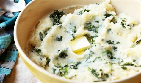 Cheesy Garlic And Kale Mashed Potatoes Recipes Go Bold With Butter