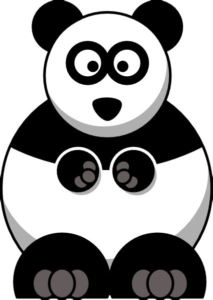 Studiofibonacci Cartoon Panda Clip Art 106898 Free Svg Download 4