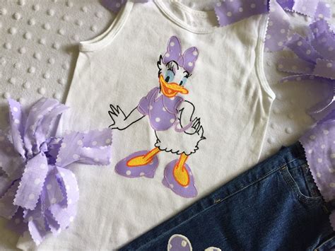 Daisy Duck Outfit Disney Inspired Custom 5pc Boutique Pageant Etsy