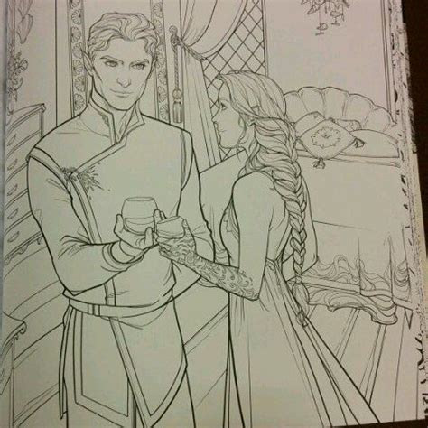 Have you colored something and want to share? SOME ACOTAR COLOURING BOOK TEASERS!!!! THE SHOE THROWING ...