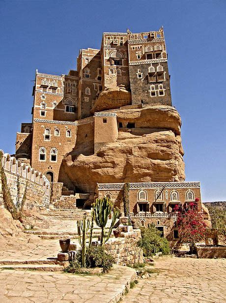 Summer Palace Wadi Dhahr Yemen Desktop Wallpapers