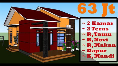 Berikut adalah model rumah minimalis terbaru tahun 2021! Desain Rumah 6x10,5 Meter Yang Minimalis, Modern Dan Sederhana - YouTube