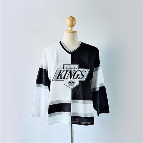 Vintage Los Angeles Kings Nhl Hockey Jersey Size S Etsy