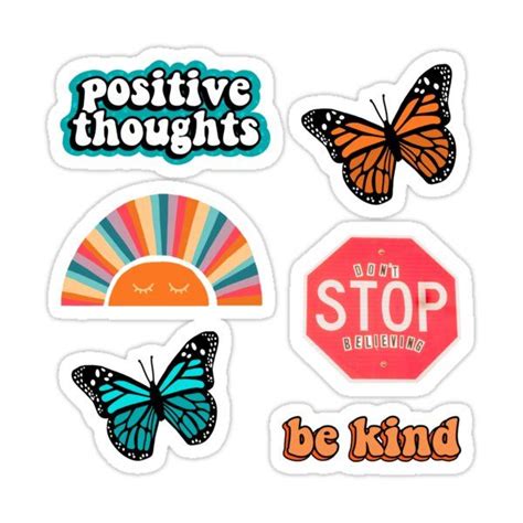 Trendy Sticker Pack Orange And Teal Sticker By Abbyconnellyy Pegatinas