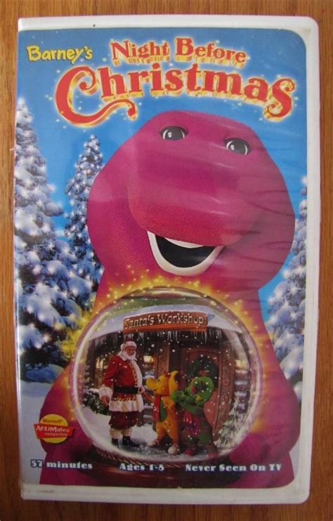 Opening To Barneys Night Before Christmas 1999 Vhs Mgm Home