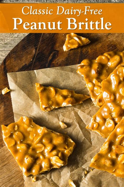 Classic Dairy Free Peanut Brittle Recipe Vegan Friendly