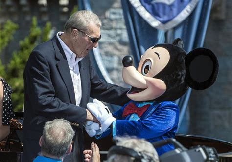Ron Miller Walt Disneys Son In Law And Former Disney Ceo Attends