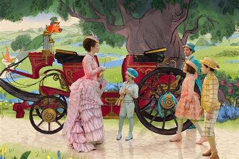 mary poppins returns everything we learned on set of disney s magical musical sequel