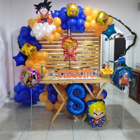Fiesta De Dragón Ball Z Ideas Para Decorar El Cumpleaños