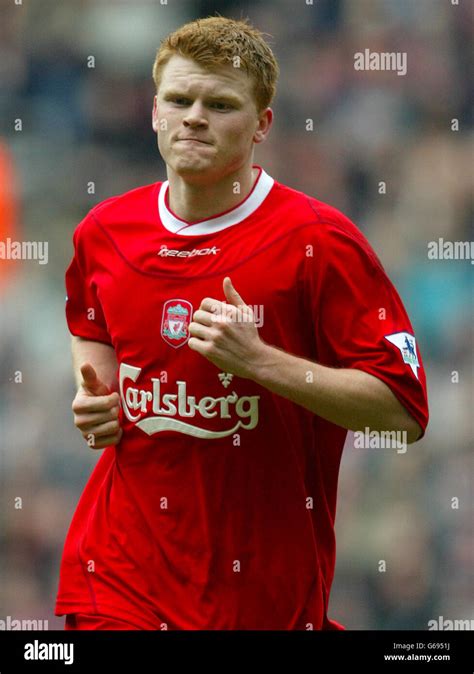 Liverpool John Arne Riise Stock Photo Alamy
