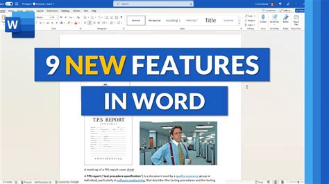 Top 9 New Features In Microsoft Word For Winter 2022 Youtube