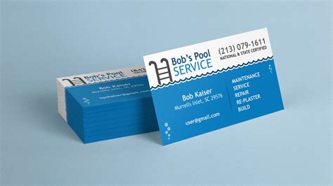 Follow these easy steps step 1. Deck 383 Business Card - Design & Word