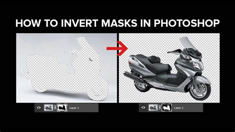 How To Invert Layer And Vector Masks In Photoshop Youtube