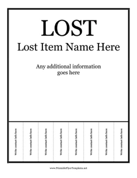 Easy to use online tools american sign language word order. Lost Flyer