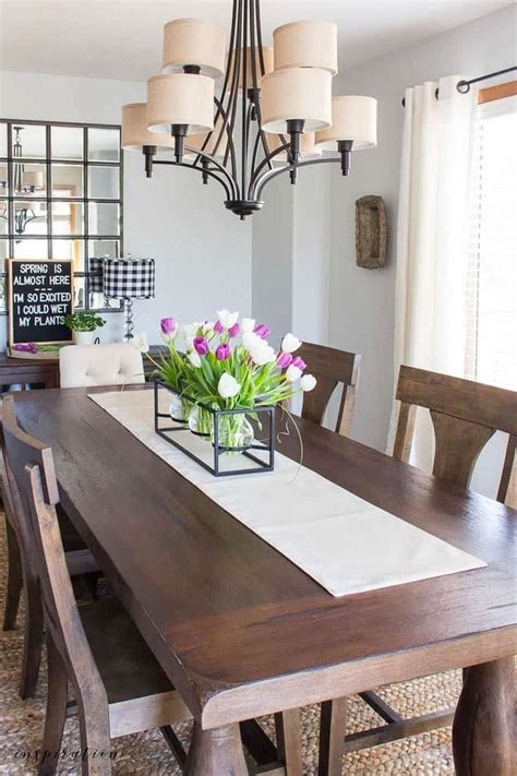 20 Adorable Spring Centerpieces Ideas For Dining Room Decor In 2020