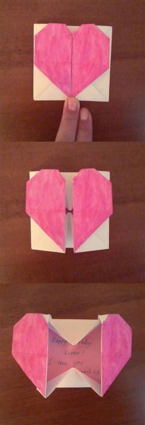 Diy Origami Heart Box Diy Origami Origami Heart Easy Diy